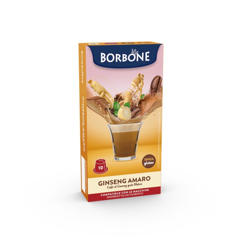 Borbone Nespresso Ginseng Amaro 10 Capsule