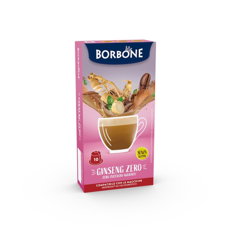 Borbone Nespresso Ginseng Zero 10 Capsule