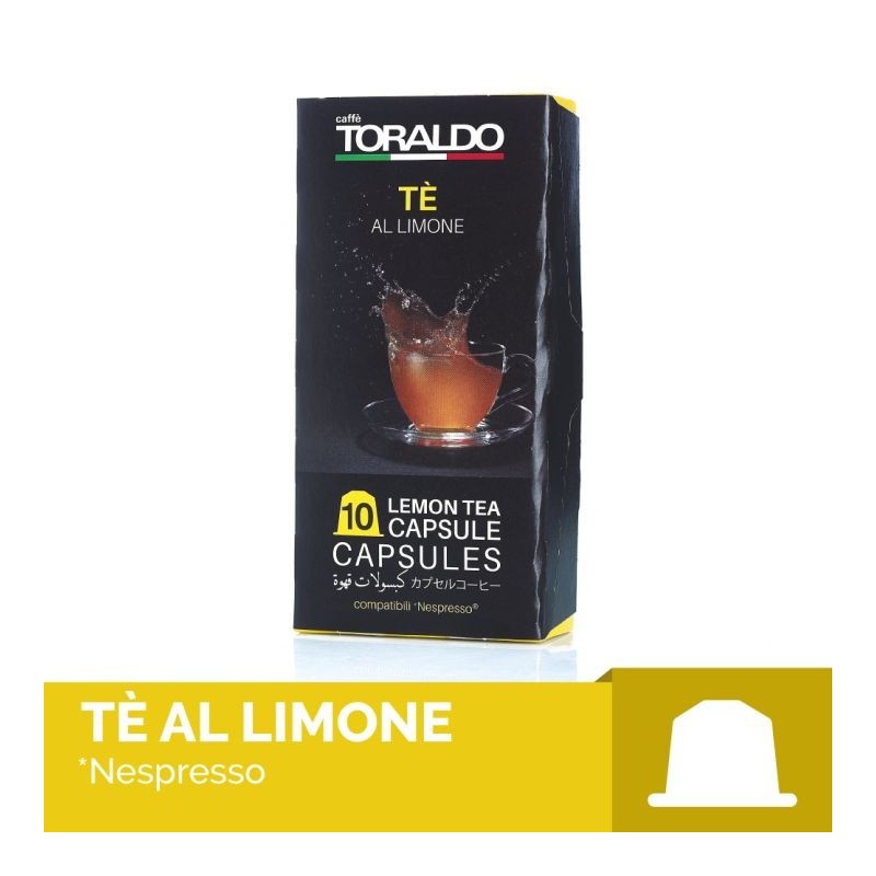 Toraldo Nespresso Te Limone 10 Capsule