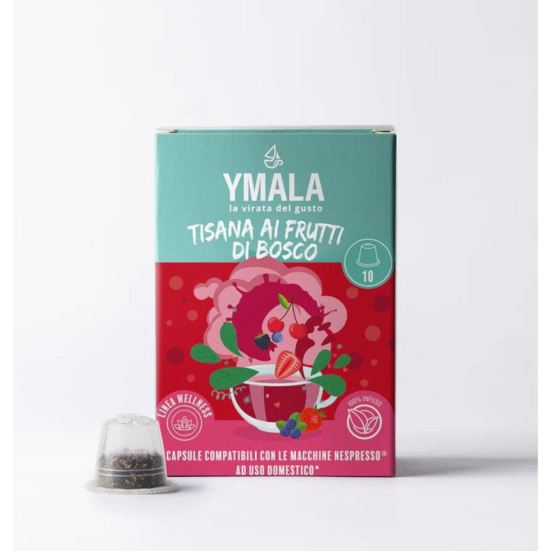 Ymala Nespresso Tisana Frutti di Bosco 10 Capsule