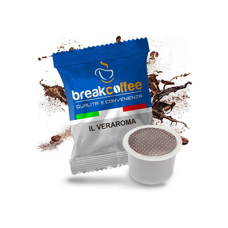 Break Coffee Aroma Vero, Fior Fiore, Lui L'Espresso Cremoso 100 Capsule