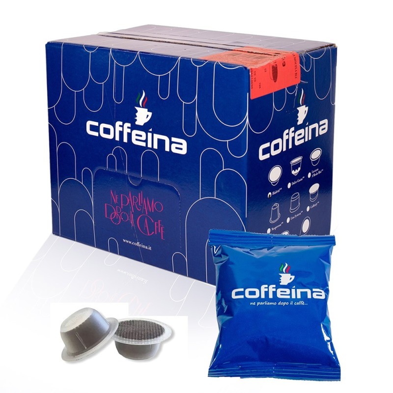 Coffeina Bialetti Blu 100 Capsule