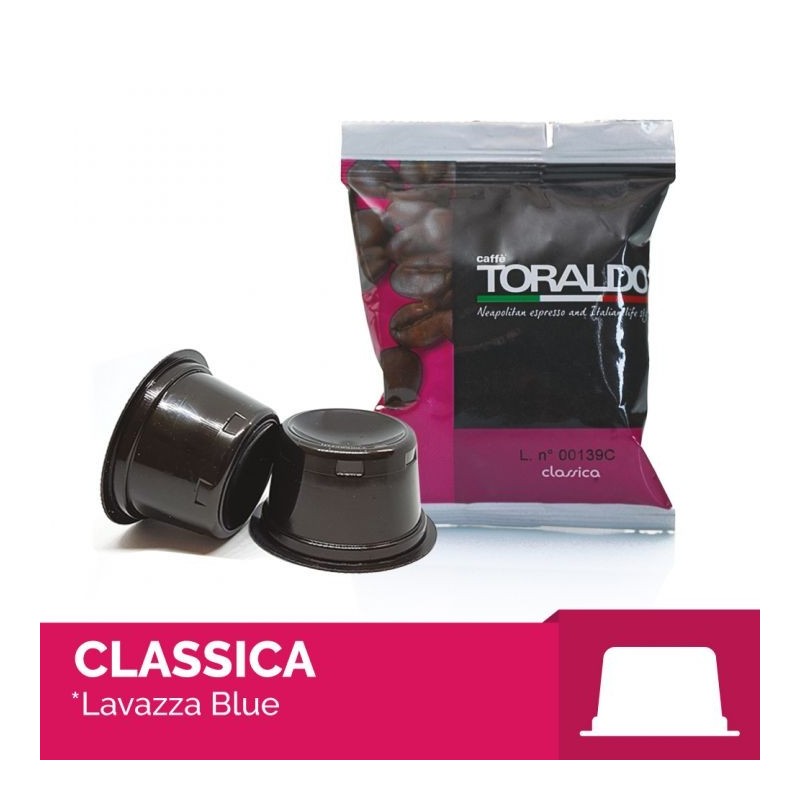 caffè Toraldo compatibile Lavazza Blue* miscela Classica 100 capsule