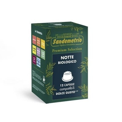 Sandemetrio Dolce Gusto Notte Biologico 12 Capsule