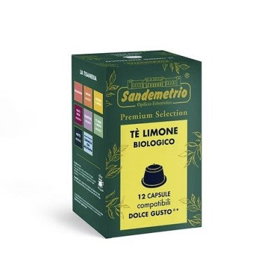 Sandemetrio Dolce Gusto Te Limone Biologico 12 Capsule