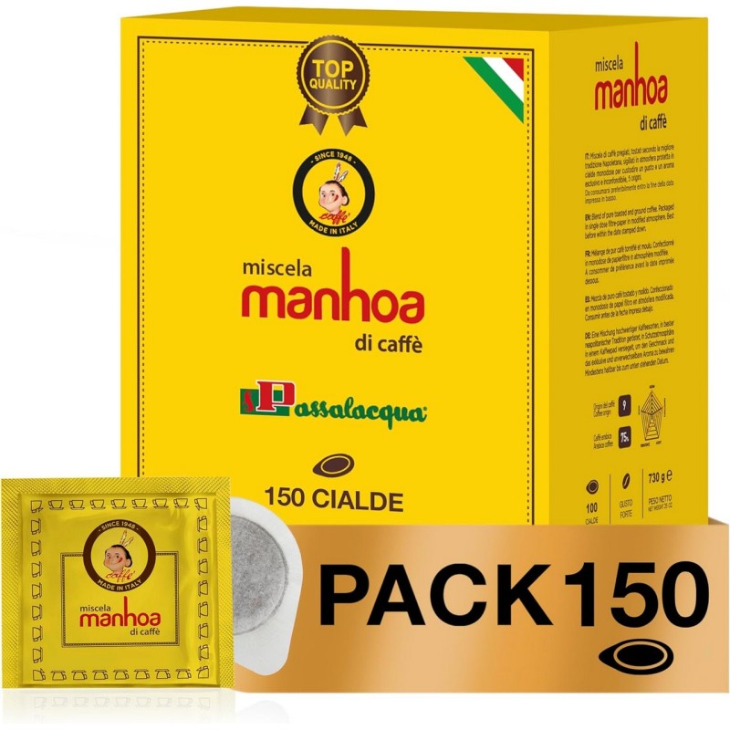 Passalacqua Cialda 44mm Manhoa 150 Cialde