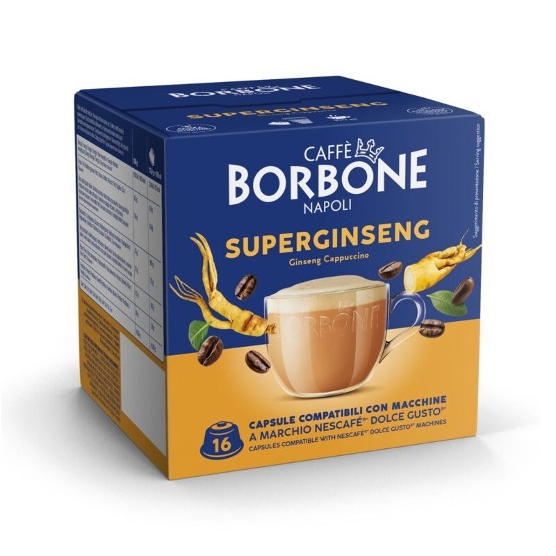 Borbone Dolce Gusto Super Ginseng 16 Capsule