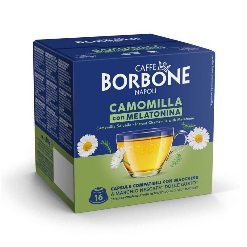 Borbone Dolce Gusto Camomilla con Melatonina 16 Capsule