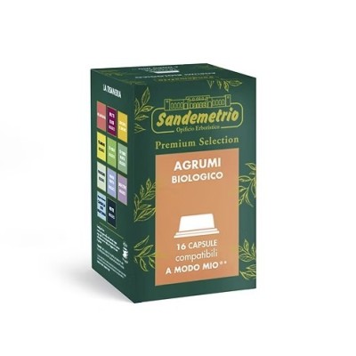 Sandemetrio A Modo Mio Agrumi Biologico 16 Capsule