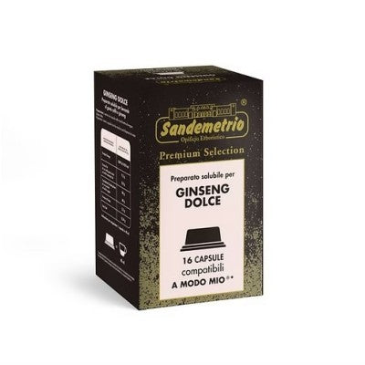 Sandemetrio A Modo Mio Ginseng Dolce 16 Capsule
