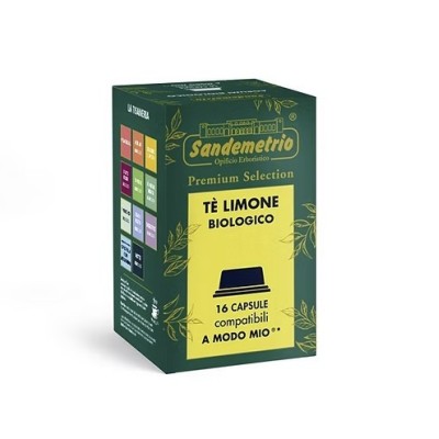 Sandemetrio A Modo Mio Te Limone Biologico 16 Capsule