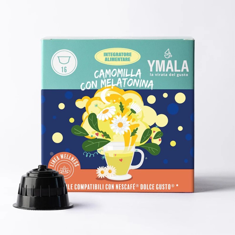 Ymala Dolce Gusto Camomilla con Melatonina 16 Capsule