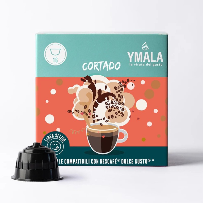 Ymala Dolce Gusto Cortado 16 Capsule