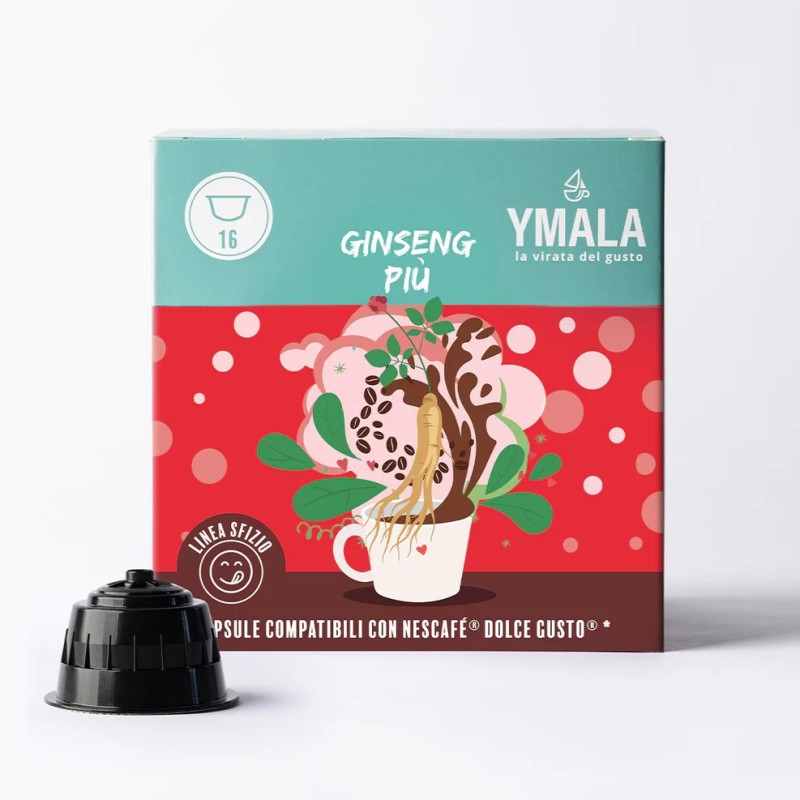 Ymala Dolce Gusto Ginseng Più 16 Capsule