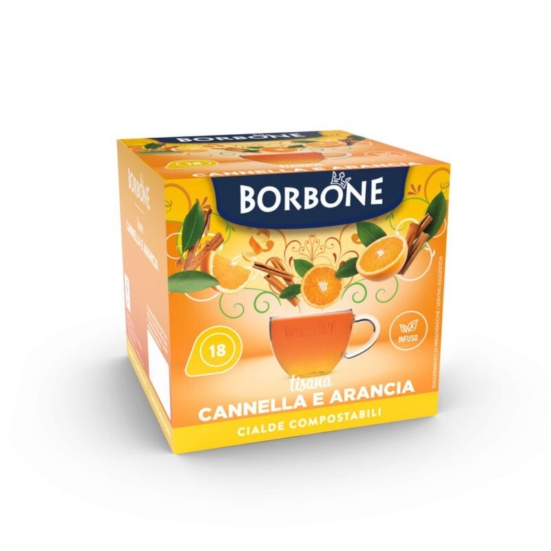 Borbone Cannella e Arancia 18 Cialde