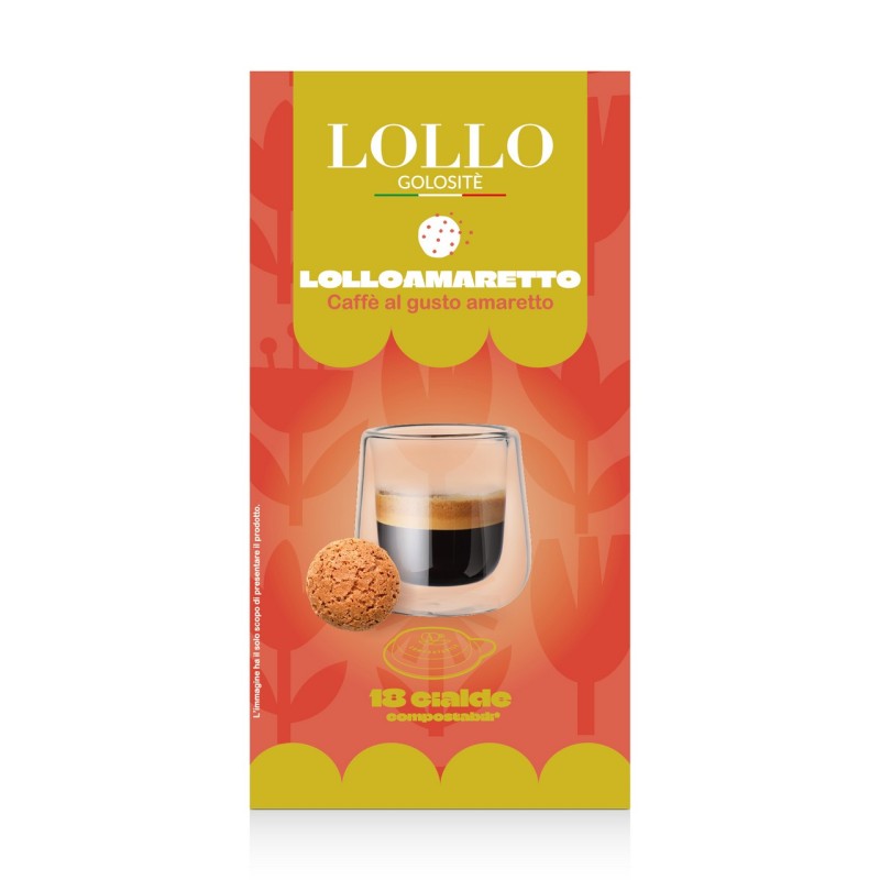 Lollo Caffè gusto Amaretto 18 Cialde