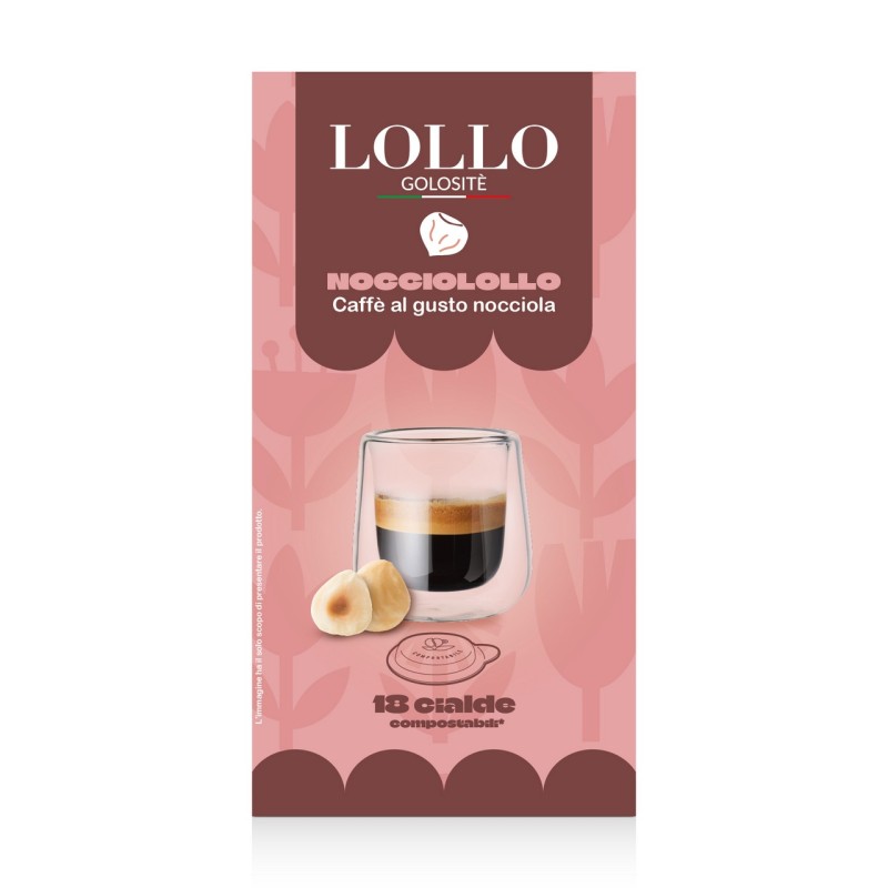 Lollo Caffè gusto Nocciola 18 Cialde