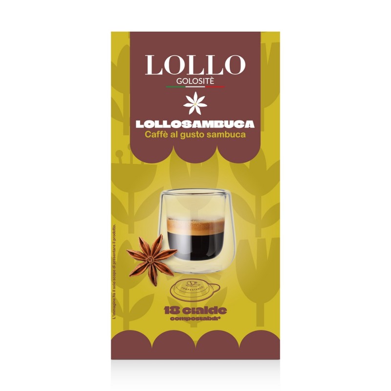 Lollo Caffè gusto Sambuca 18 Cialde