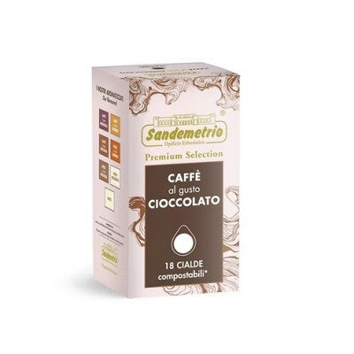 Sandemetrio Caffè al gusto Cioccolato 18 Cialde