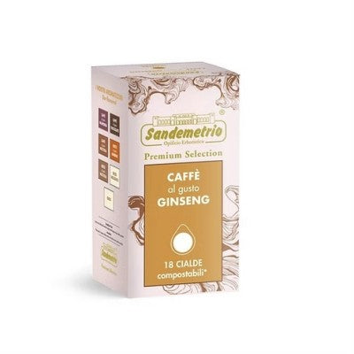 Sandemetrio Caffè al gusto Ginseng 18 Cialde
