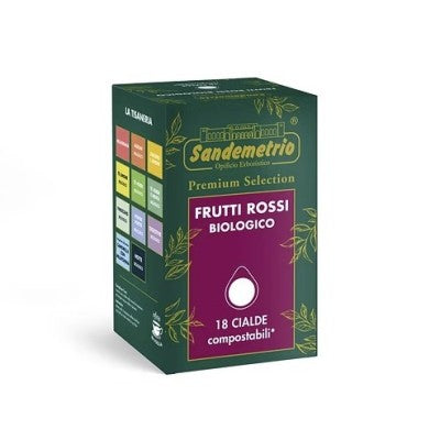 Sandemetrio Frutti Rossi Biologico 18 Cialde
