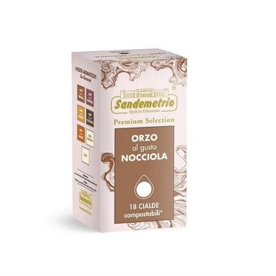 Sandemetrio Orzo al gusto Nocciola 18 Cialde
