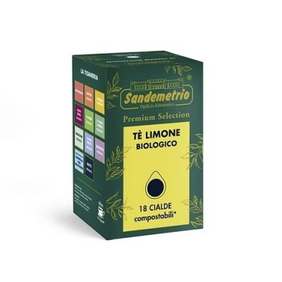 Sandemetrio Te Limone Biologico 18 Cialde