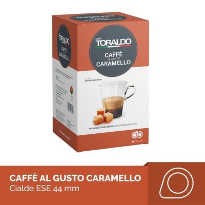 Toraldo Caffe al gusto Caramello 18 Cialde