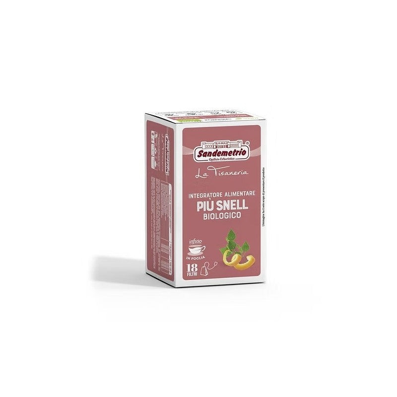 Sandemetrio Integratore Alimentare Più Snell Biologico 18 Filtri
