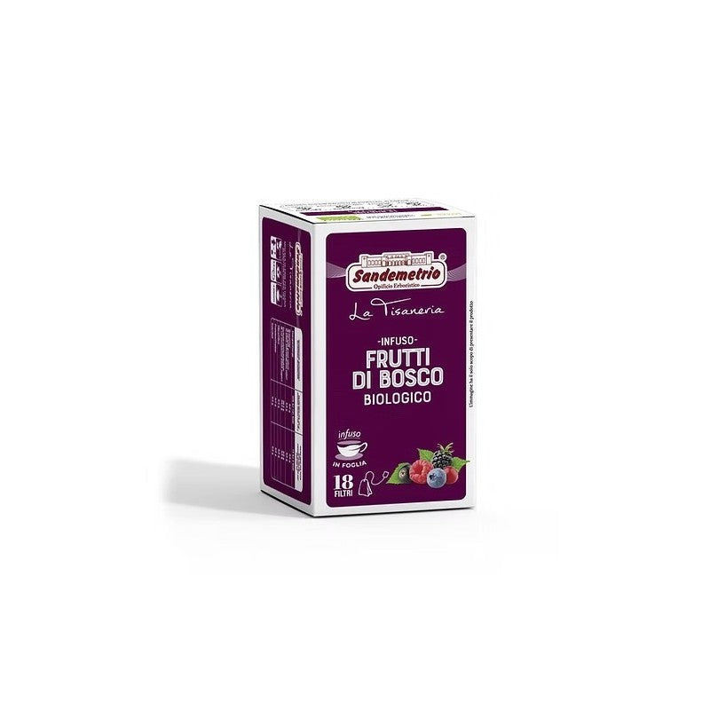 Sandemetrio Infuso Frutti di Bosco Biologico 18 Filtri