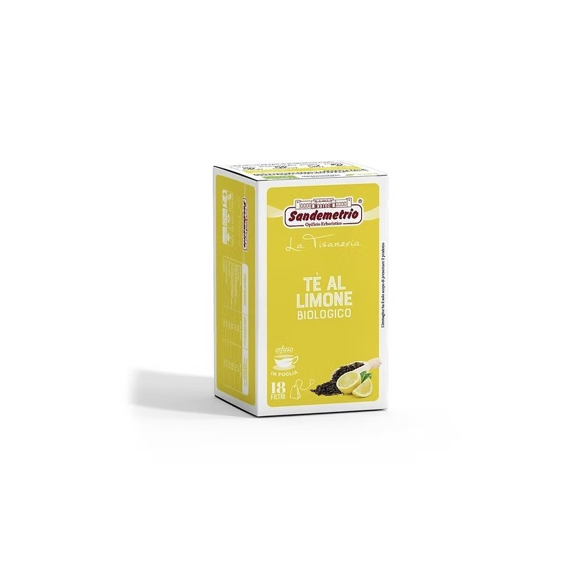 Sandemetrio Tè al Limone Biologico 18 Filtri