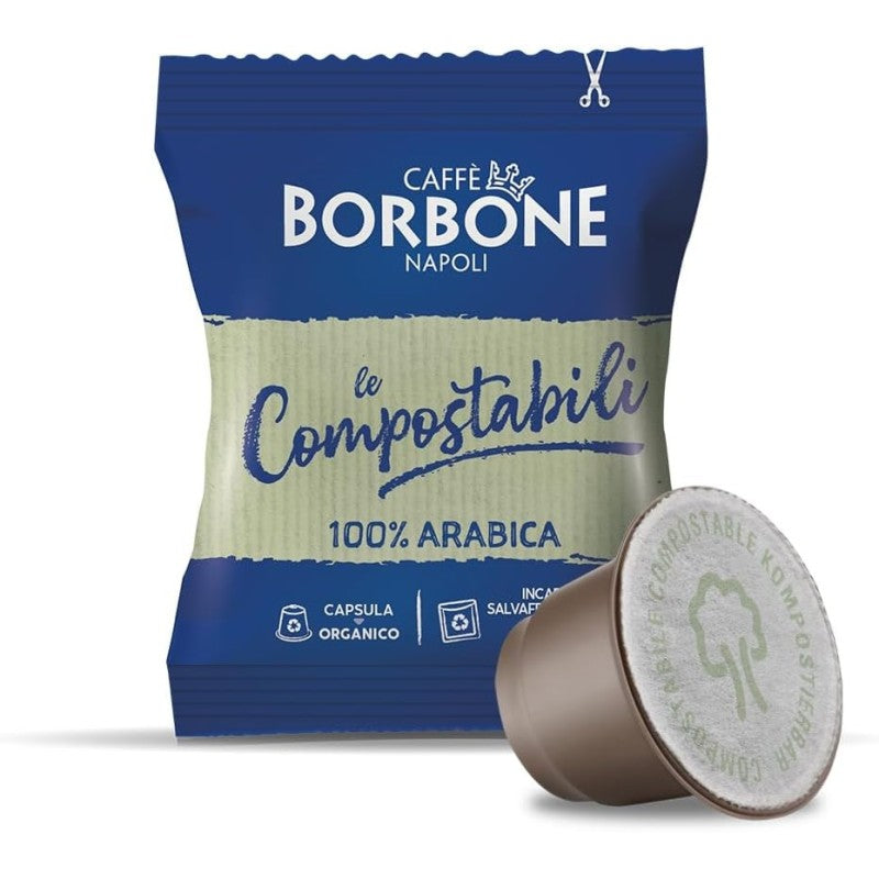 Borbone Nespresso 100% Arabica 50 Capsule Compostabili