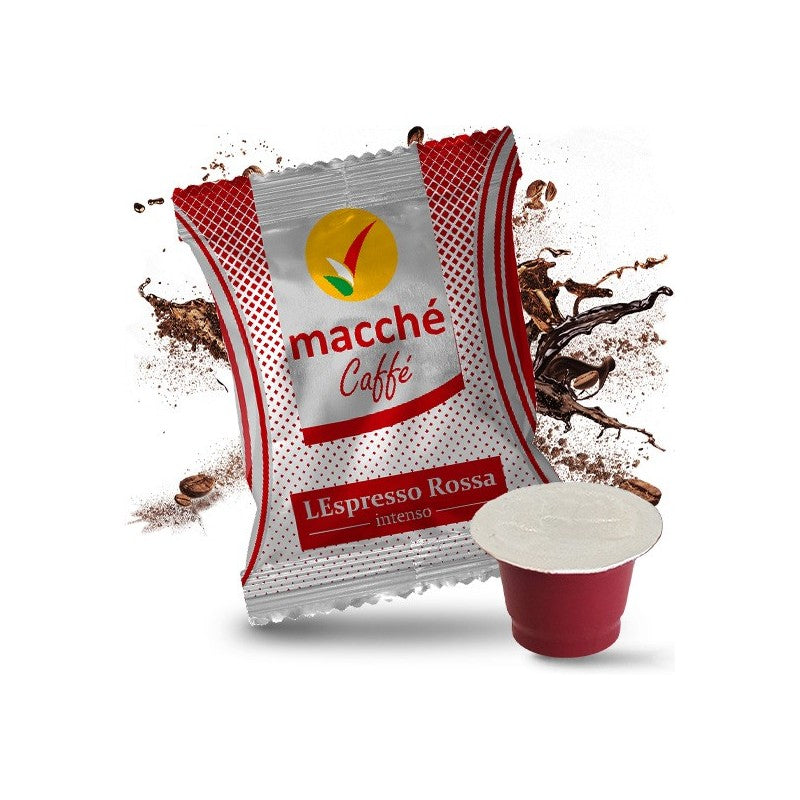 Macche Nespresso Rossa Intenso 50 capsule