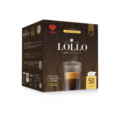 Lollo caffè 50 cialde miscela Nera