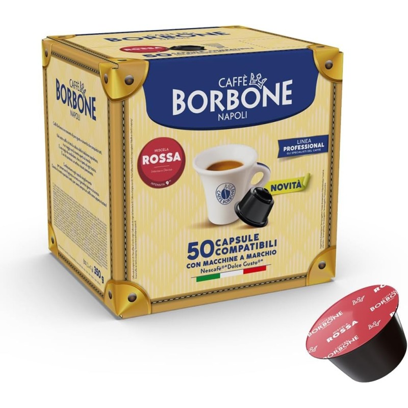 Borbone Dolce Gusto Red rossa 50 capsule