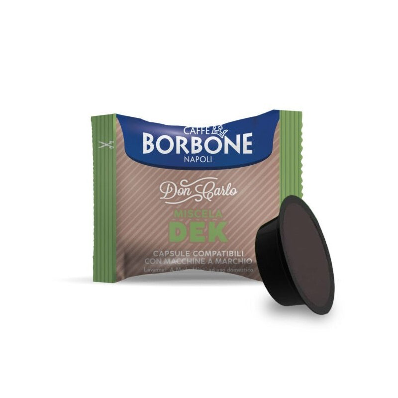 Borbone Don Carlo Dek decaffeinato 100 capsule compatibili a modo mio*
