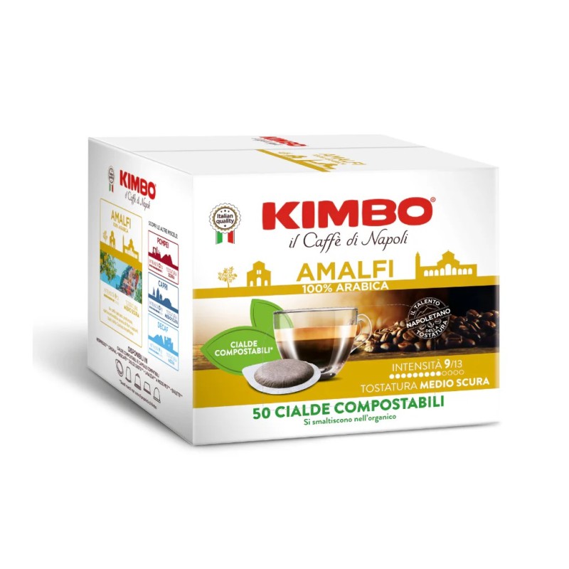 caffè Kimbo 50 cialde miscela Amalfi