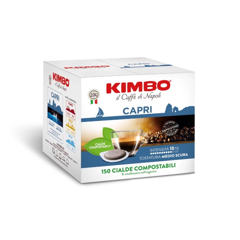 caffè Kimbo 150 cialde miscela Capri