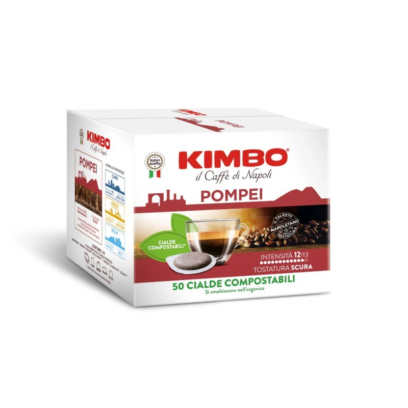 caffè Kimbo 50 cialde miscela Pompei