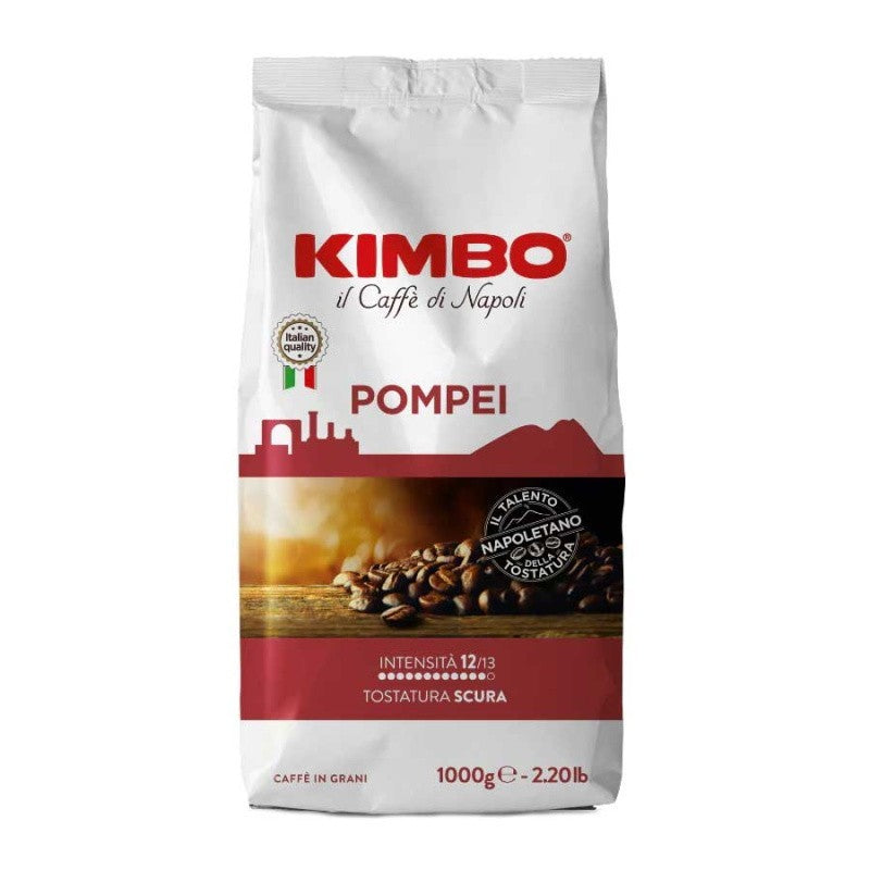 caffè Kimbo grani formato da 1 kg miscela Pompei