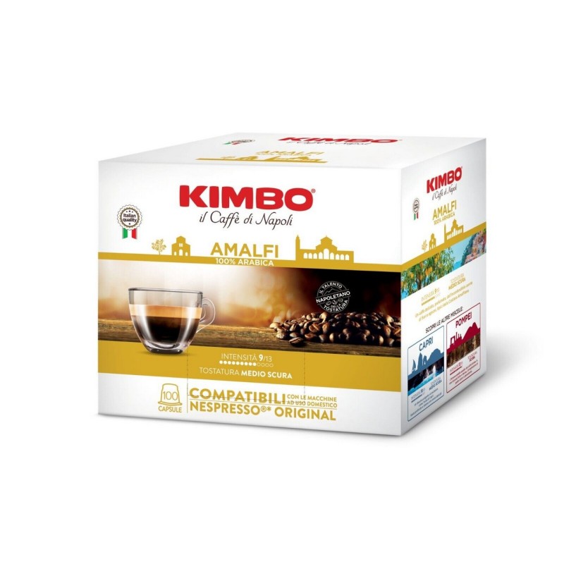 caffè Kimbo compatibile Nespresso* miscela Amalfi 100 capsule