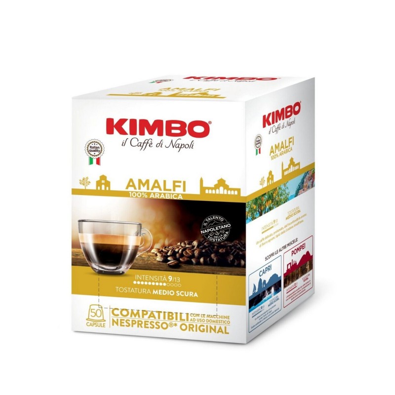 caffè Kimbo compatibile Nespresso* miscela Amalfi 50 capsule