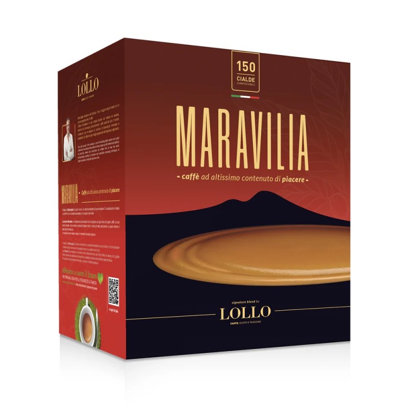 Lollocaffè miscela Maravilia 150 cialde