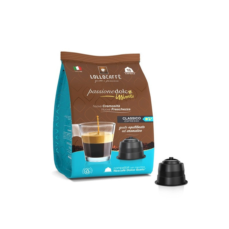 Lollocaffè Dolce Gusto miscela Classica 16 capsule