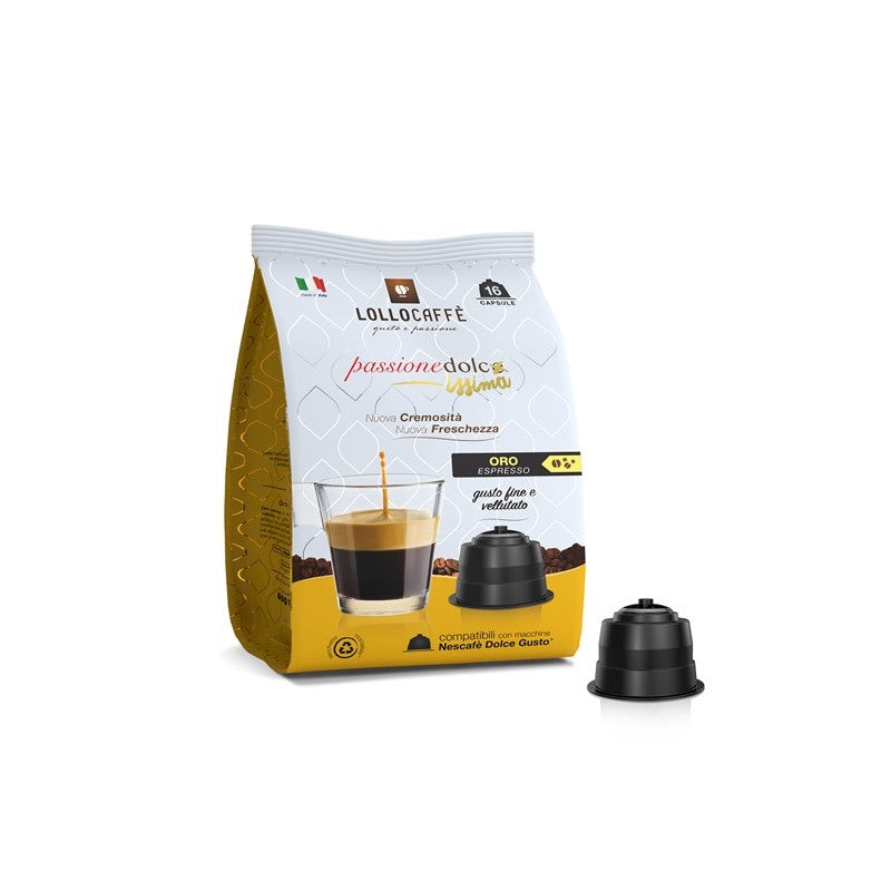 Lollocaffè Dolce Gusto miscela Oro 16 capsule