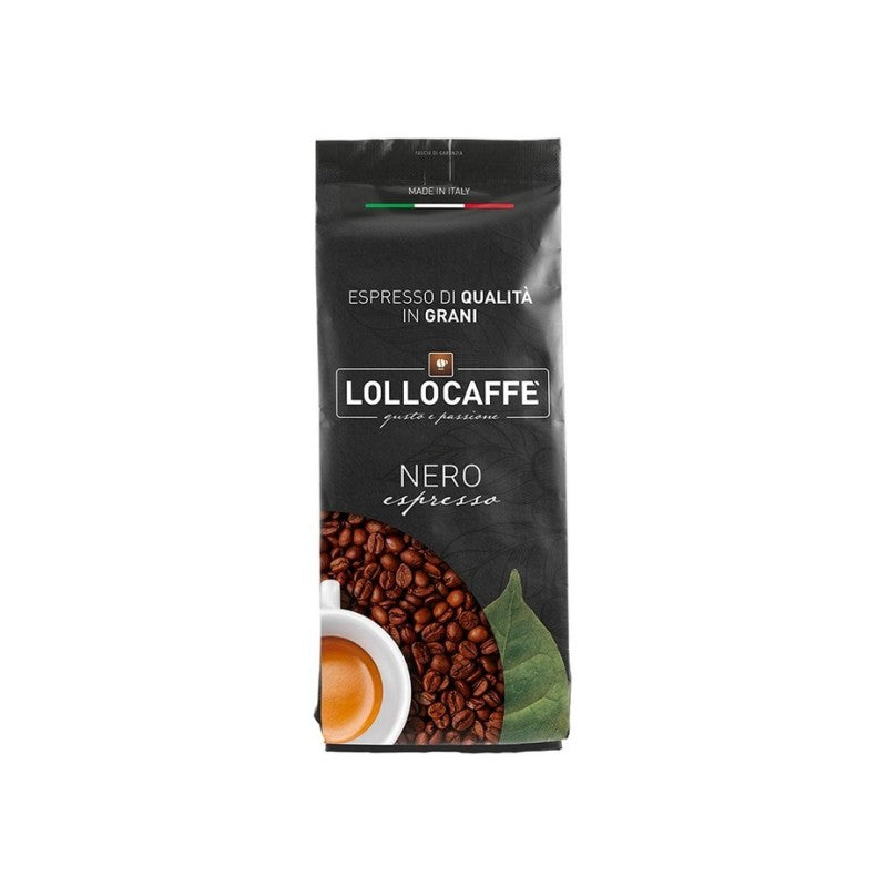 Lollocaffè grani formato da 1 kg miscela Nera
