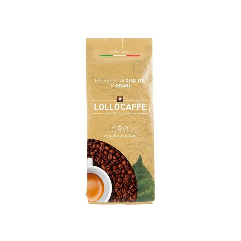 Lollocaffè grani formato da 1 kg miscela Oro