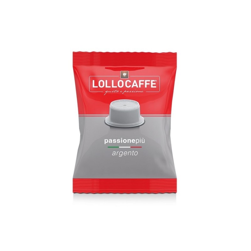 Lollocaffè compatibile Uno System* miscela Argento 100 capsule