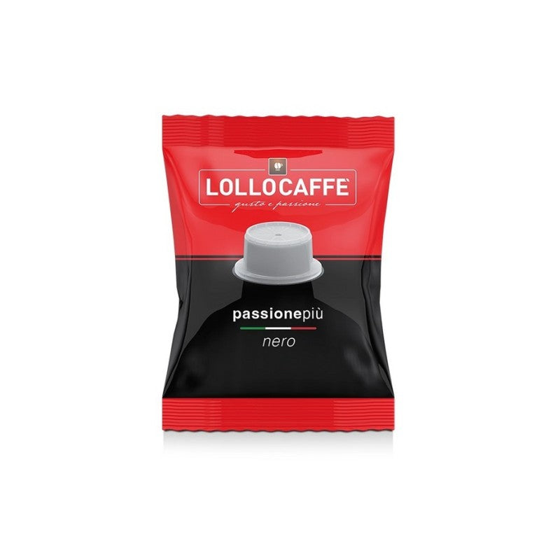 Lollocaffè compatibile Uno System* miscela Nera 100 capsule
