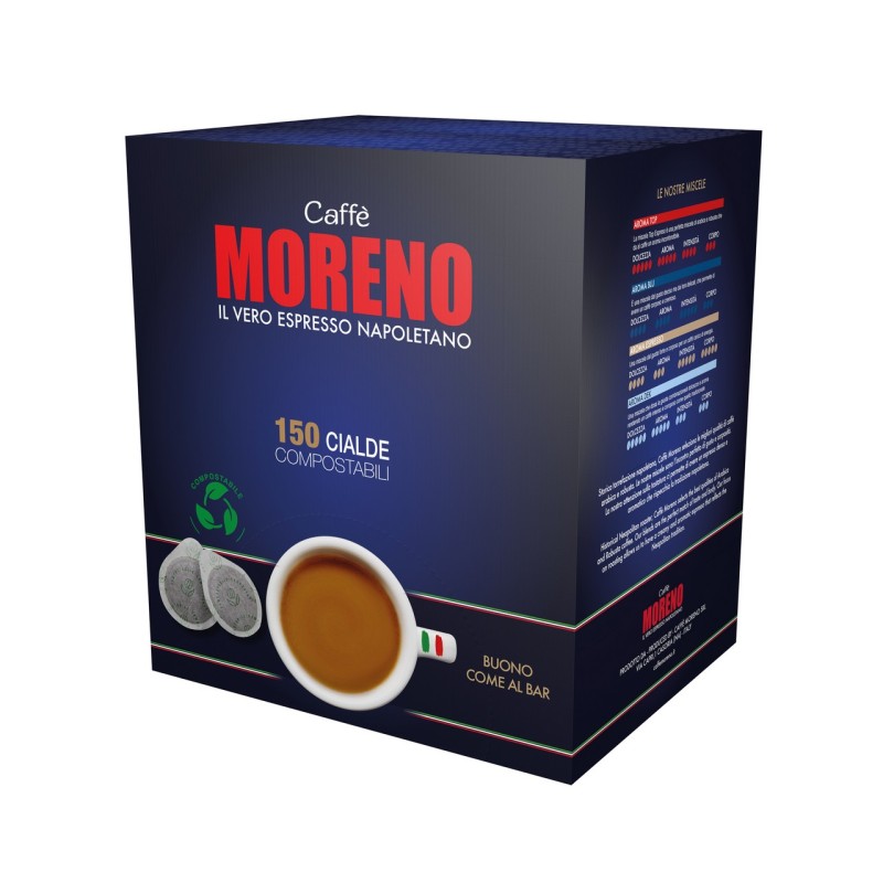 caffè Moreno miscela Aroma Blu 150 cialde